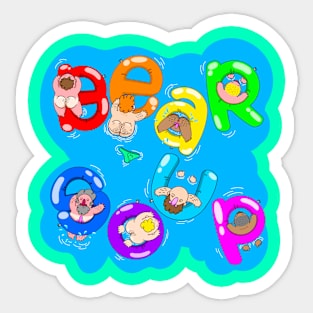 Bear Soup Sticker